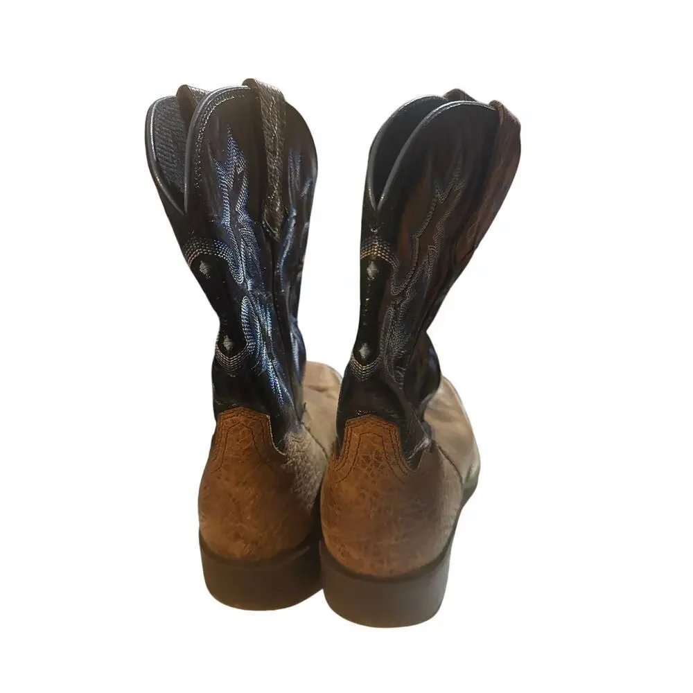 ARIAT BOOTS “TOMBSTONE” WESTERN BOOTS, LEATHER - size 4